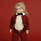 ALT, BECK &amp; GOTTSCHALCK 18" BOY DOLL, 1880