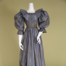 SHOT-SILK AESTHETIC EVENING DRESS, 1890s