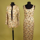 JEWELED LAME EVENING SHEATH &amp; TOP, 1960s