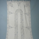 MARGHAB MORNING GLORY LINEN SET, MID 20th C