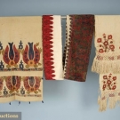 4 PC GREEK &amp; ALBANIAN EMBROIDERY, 18th-19th C