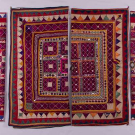 FOUR CANOPIES OR HOUSEHOLD HANGINGS, GUJARAT, MID 20TH C