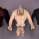 THREE DECORATIVE BODICES, BALTIMORE, c. 1890