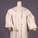 WOOL BROADCLOTH GREAT COAT, NEW YORK, c. 1908