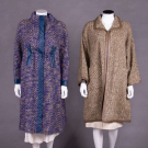 TWO BONNIE CASHIN WOOL OVERCOATS, AMERICA, 1955-1972