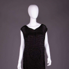 HEAVILY BEADED PARTY DRESS, LATE 1920s