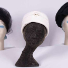 TWO BALMAIN &amp; ONE COUTURE GIVENCHY LADIES HATS, PARIS, 1960s