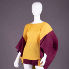 ISSEY MIYAKE RHYTHM PLEATS "CIRCLE" DRESS &amp; MATCHING SHORTS, S/S 1990