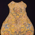 SILK &amp; METALLIC EMBROIDERED CHASUBLE PANEL, LATE 17th C