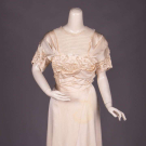EMBROIDERED CREPE GOWN c. 1914