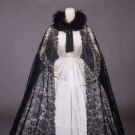 CHANTILLY LACE CAPE, 1860s