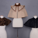 THREE SHOULDER CAPELETS, 1890s