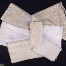 BOBBIN &amp; TAPE LACE FLOUNCE YARDAGE, LATE 19TH-EARLY 20TH C