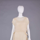 MESO-AMERICAN INSPIRED BEADED PARTY DRESS, c. 1920s