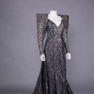BARBARA MATERA QUEEN OF THE NIGHT COSTUME, NEW YORK, 1985