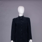 YSL BLACK SILK ENSEMBLE, PARIS, 1970s