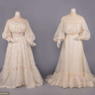 TWO MONOBOSOM TEA GOWNS, 1904-1908