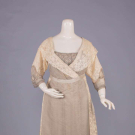 DIRECTOIRE INSPIRED EVENING GOWN, BRUSSELS, c. 1912