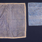 TWO BROCADED SILK PANELS, PERSIA, EARLY 19TH C &amp; 18TH C