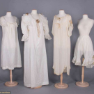 FOUR BOUDOIR GARMENTS, 1890s &amp; 1920s