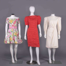 DESIGNER PARTY DRESSES, 1980s