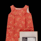 SCOTT PAISLEY PAPER CAPER MINI DRESS, AMERICA, 1966