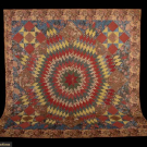 LONE STAR QUILT, AMERICA, c. 1800
