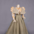 AMELIE BOSCH DINNER GOWN, PARIS, c. 1897