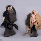TWO BONNETS, 1850-1860s