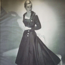 HATTIE CARNEGIE EVENING ENSEMBLE, AMERICA, MID 1950s