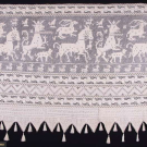FILLET &amp; RETICELLA CURTAIN VALANCE, MEDITERRANEAN, 17TH C