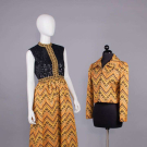 OSCAR DE LA RENTA COCKTAIL ENSEMBLE, AMERICA, 1970s