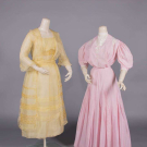 ONE PARTY &amp; ONE DAY DRESS, c. 1903 &amp; LATE 1910s