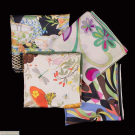 FOUR PUCCI &amp; GUCCI SCARVES, ITALY