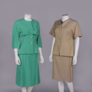 TWO IRENE SKIRT SUITS, USA, 1950s