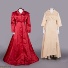 TWO DESIGNER EVENING COATS, USA, 1950s-1960