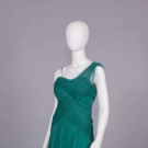 SILK CHIFFON IRENE EVENING DRESS, USA, c. 1958