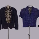 FOUR EMBELLISHED BLOUSES OR JACKETS, 1930-1940s
