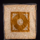 HAND EMBROIDERED SILK PANEL, OTTOMAN, LATE 19TH C