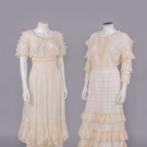 TWO TEA DRESSES, c. 1913