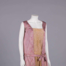 LAME' SILK &amp; LACE BOUDOIR SET, MID 1920s