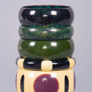 SHULTZ &amp; VINTAGE BANGLES, USA