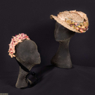 LADIES BONNETS, 19TH C