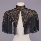 BEADED CAPELET, 1880s