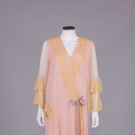 SILK &amp; LACE BOUDOIR ROBE, c. 1930