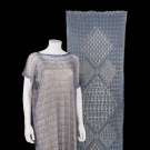 ASSUIT DRESS &amp; SHAWL, EGYPT, 1920s
