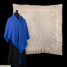 ONE ANGORA &amp; ONE CASHMERE SHAWL, ITALY, 1920s-1930s