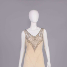 BEADED &amp; EMBROIDERED EVENING GOWN, 1930s