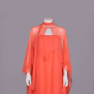 TWO PIECE STAVROPOULOS EVENING GOWN, USA, 1970s