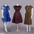 THREE PAULINE TRIGERE PARTY &amp; DAY DRESSES, USA, LATE 1950s-1960s